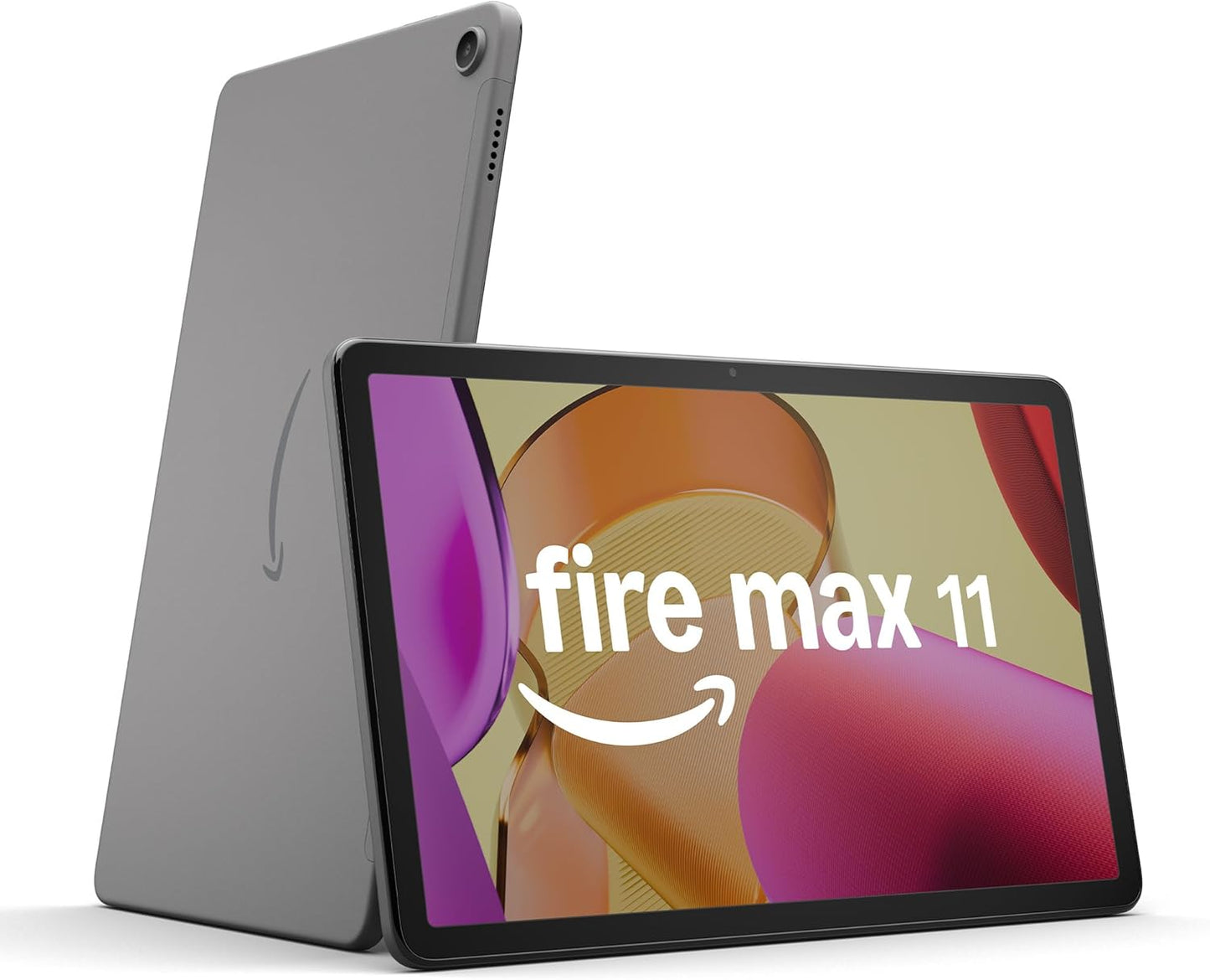 Amazon Fire Max 11 tablet (newest model) vivid 11” display, all - in - one for streaming, reading, and gaming, 14 - hour battery life, optional stylus and keyboard, 64 GB, Gray - digibuy