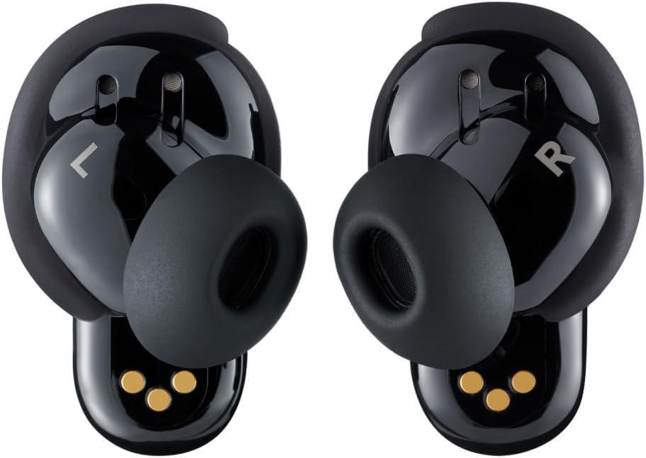 Bose QuietComfort Ultra Bluetooth Earbuds, Wireless Earbuds with Spatial Audio and World - Class Active Noise Cancellation, Deep Bass, Up to 6 Hours of Playtime, Black - digibuy
