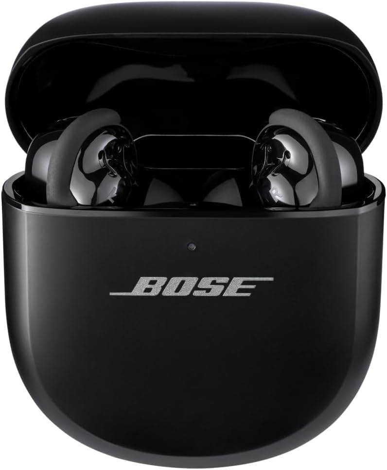 Bose QuietComfort Ultra Bluetooth Earbuds, Wireless Earbuds with Spatial Audio and World - Class Active Noise Cancellation, Deep Bass, Up to 6 Hours of Playtime, Black - digibuy
