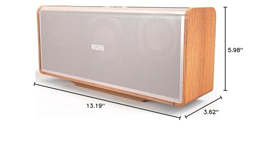 DOSS SoundBox Ultra Bluetooth Speaker with 2.1 Channel Audio, 80W Superior Sound with Deep Bass, Two DSP Technologies, 18H Playtime, BT 5.3, Wireless for Home, Office, Room - Blue - digibuy