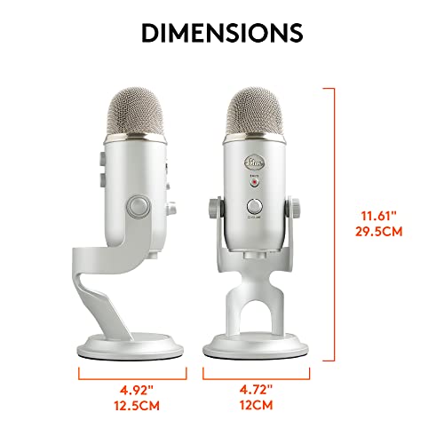 Logitech for Creators Blue Microphones Yeti USB Microphone (Blackout) - digibuy