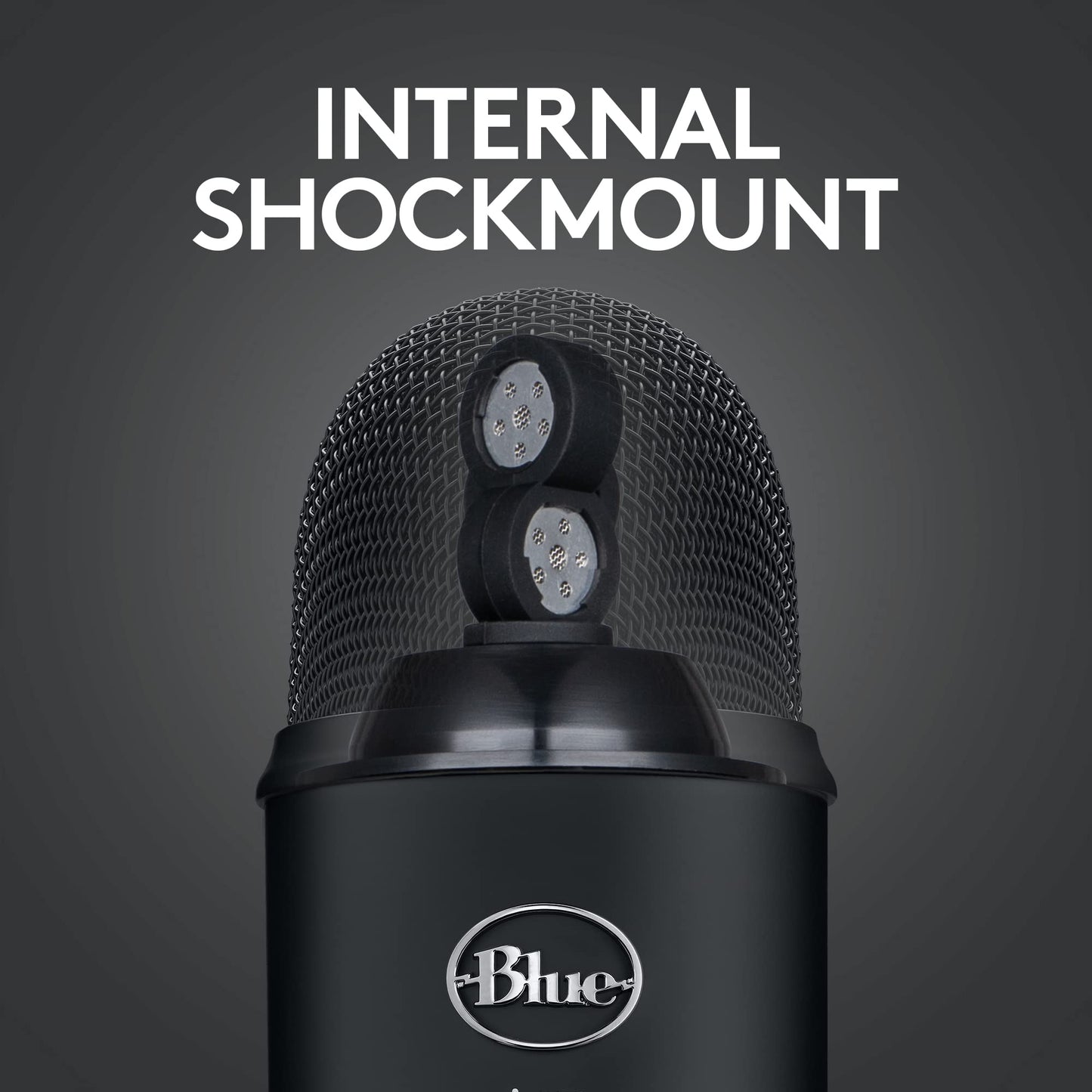 Logitech for Creators Blue Microphones Yeti USB Microphone (Blackout) - digibuy