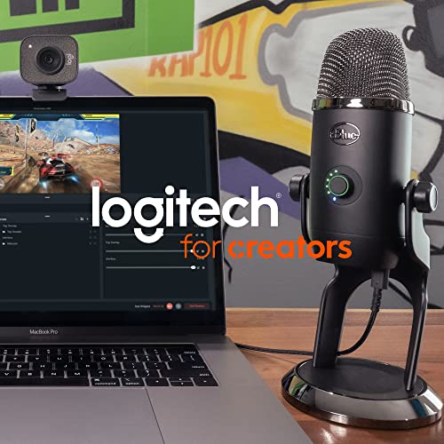 Logitech for Creators Blue Microphones Yeti USB Microphone (Blackout) - digibuy