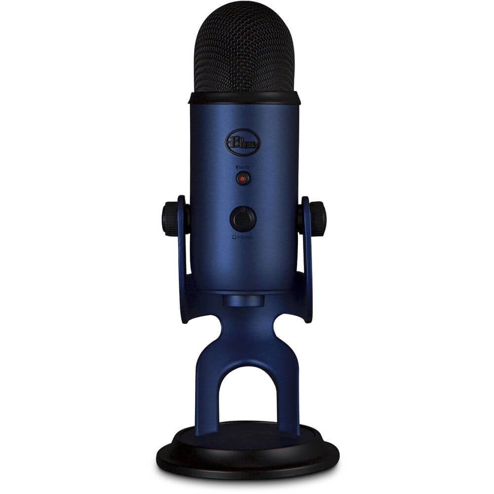 Logitech for Creators Blue Microphones Yeti USB Microphone (Blackout) - digibuy
