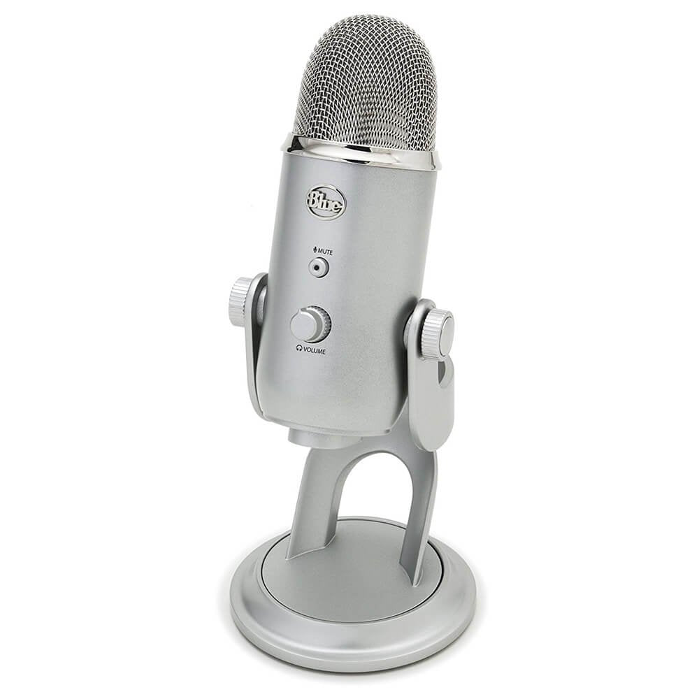Logitech for Creators Blue Microphones Yeti USB Microphone (Blackout) - digibuy