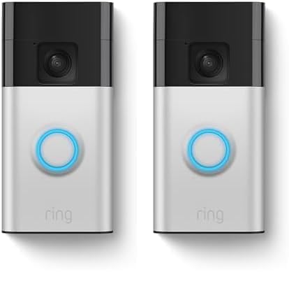 Ring Battery Doorbell | Home or business security with Head - to - Toe Video, Live View with Two - Way Talk, and Motion Detection & Alerts (newest model), Venetian Bronze - digibuy