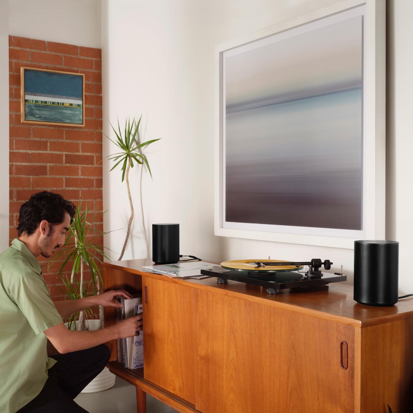 Sonos Era 100 - Black - Wireless, Alexa Enabled Smart Speaker - digibuy
