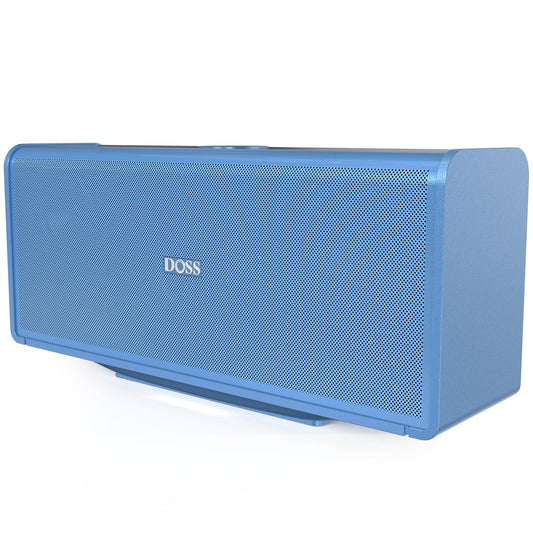 DOSS SoundBox Ultra Bluetooth Speaker with 2.1 Channel Audio, 80W Superior Sound with Deep Bass, Two DSP Technologies, 18H Playtime, BT 5.3, Wireless for Home, Office, Room - Blue - digibuy