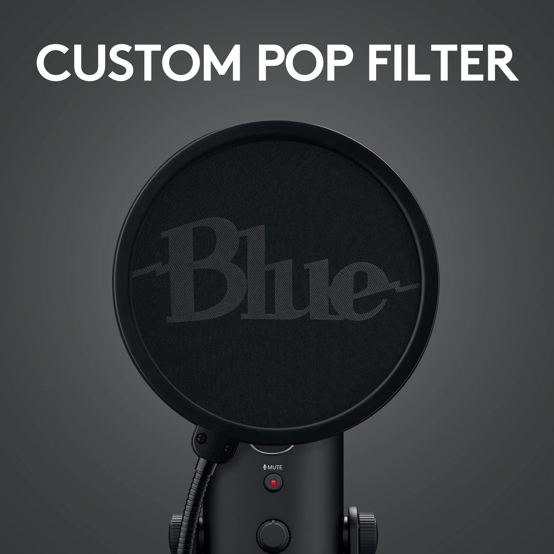 Logitech for Creators Blue Microphones Yeti USB Microphone (Blackout) - digibuy