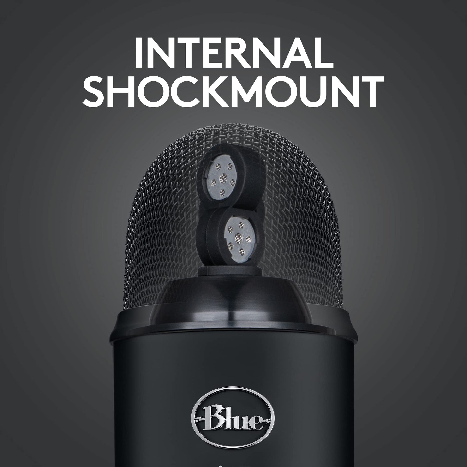 Logitech for Creators Blue Microphones Yeti USB Microphone (Blackout) - digibuy